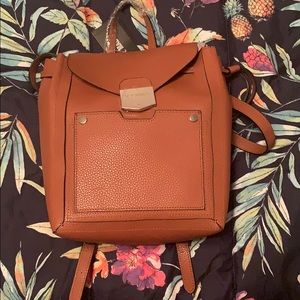 Steve Madden cognac backpack